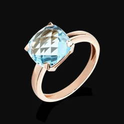ring Poppy Blue Topaas Sky Blue